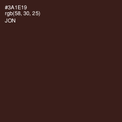 #3A1E19 - Jon Color Image