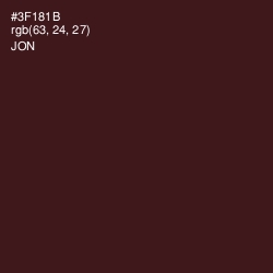 #3F181B - Jon Color Image