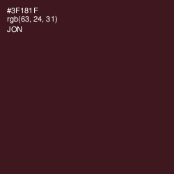 #3F181F - Jon Color Image