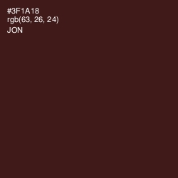 #3F1A18 - Jon Color Image