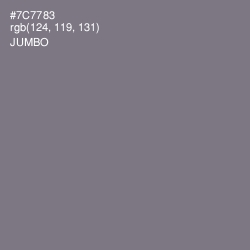 #7C7783 - Jumbo Color Image