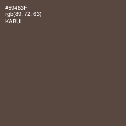 #59483F - Kabul Color Image