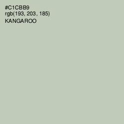 #C1CBB9 - Kangaroo Color Image