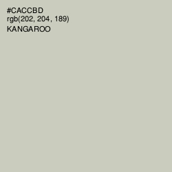 #CACCBD - Kangaroo Color Image