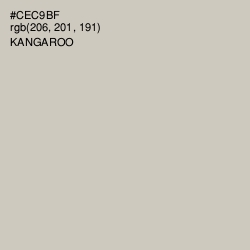 #CEC9BF - Kangaroo Color Image
