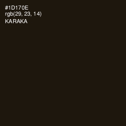 #1D170E - Karaka Color Image