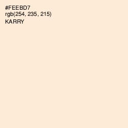 #FEEBD7 - Karry Color Image