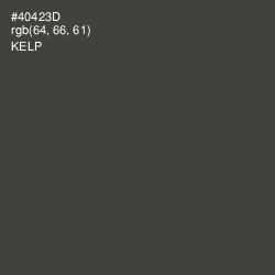 #40423D - Kelp Color Image