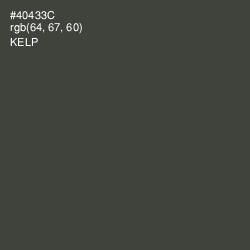 #40433C - Kelp Color Image