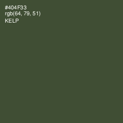 #404F33 - Kelp Color Image