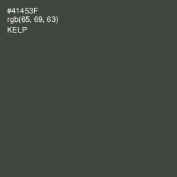 #41453F - Kelp Color Image