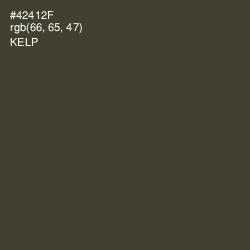 #42412F - Kelp Color Image