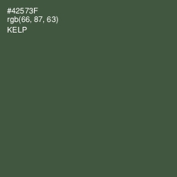 #42573F - Kelp Color Image