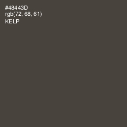 #48443D - Kelp Color Image