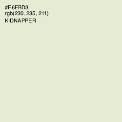 #E6EBD3 - Kidnapper Color Image
