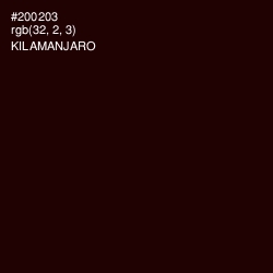 #200203 - Kilamanjaro Color Image