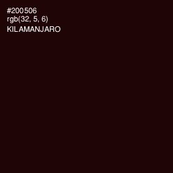 #200506 - Kilamanjaro Color Image