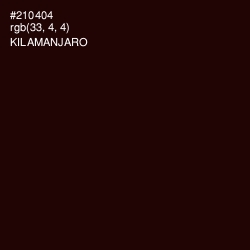 #210404 - Kilamanjaro Color Image