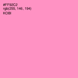 #FF92C2 - Kobi Color Image