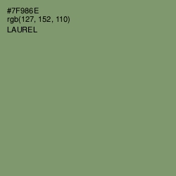 #7F986E - Laurel Color Image