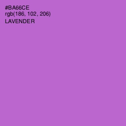#BA66CE - Lavender Color Image