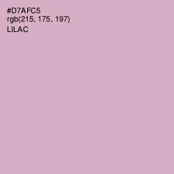 #D7AFC5 - Lilac Color Image