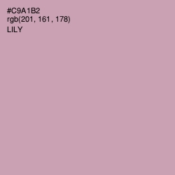 #C9A1B2 - Lily Color Image