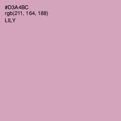 #D3A4BC - Lily Color Image