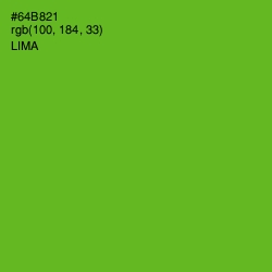 #64B821 - Lima Color Image