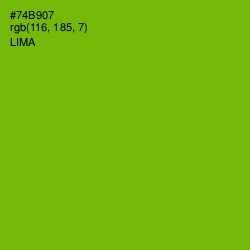 #74B907 - Lima Color Image