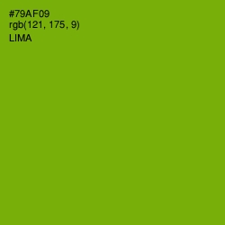 #79AF09 - Lima Color Image