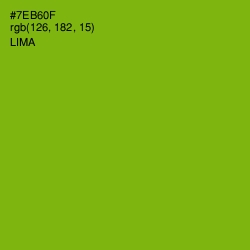 #7EB60F - Lima Color Image
