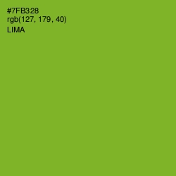 #7FB328 - Lima Color Image