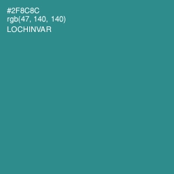 #2F8C8C - Lochinvar Color Image