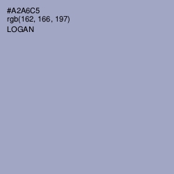 #A2A6C5 - Logan Color Image