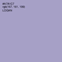 #A7A1C7 - Logan Color Image