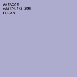 #AEACCE - Logan Color Image