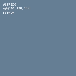 #657E93 - Lynch Color Image