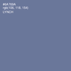 #6A769A - Lynch Color Image