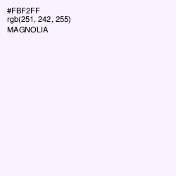 #FBF2FF - Magnolia Color Image