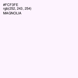 #FCF3FE - Magnolia Color Image