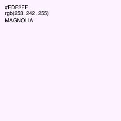 #FDF2FF - Magnolia Color Image
