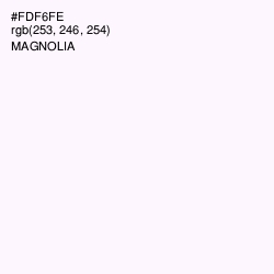 #FDF6FE - Magnolia Color Image