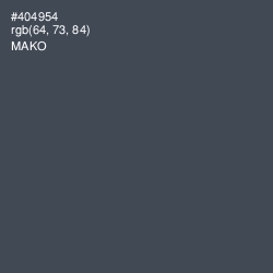 #404954 - Mako Color Image