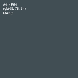 #414E54 - Mako Color Image