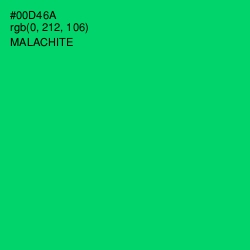 #00D46A - Malachite Color Image