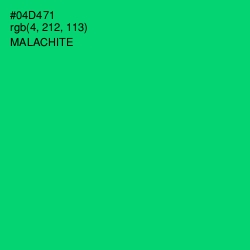 #04D471 - Malachite Color Image