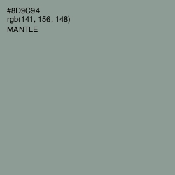 #8D9C94 - Mantle Color Image