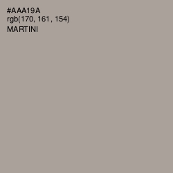 #AAA19A - Martini Color Image