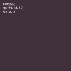 #40303C - Masala Color Image